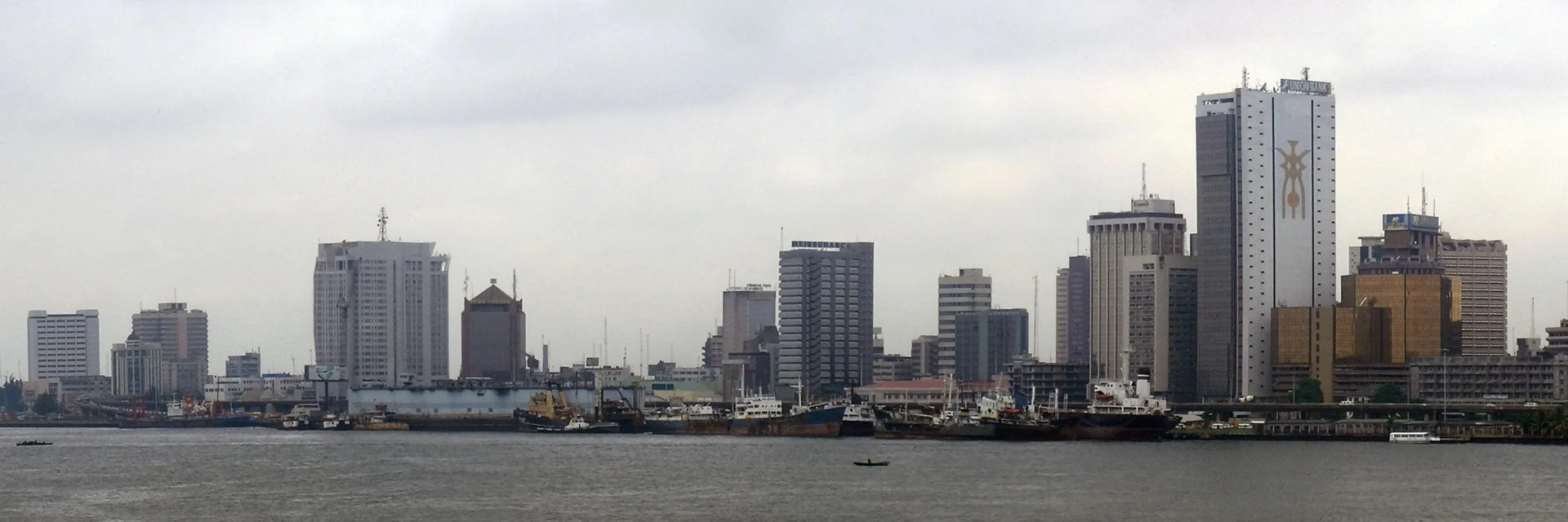 Lagos skyline in Nigeria