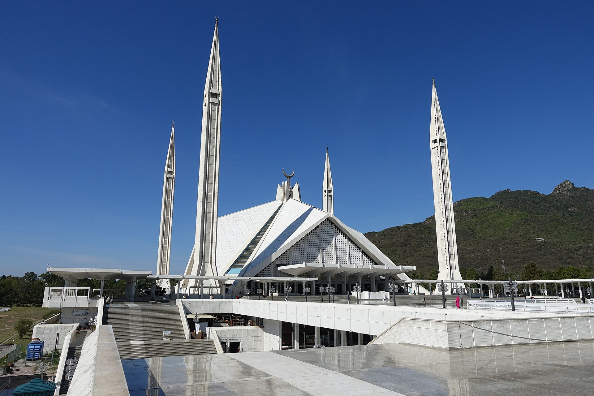 Faisal Mosque in Islamabad, Pakistan