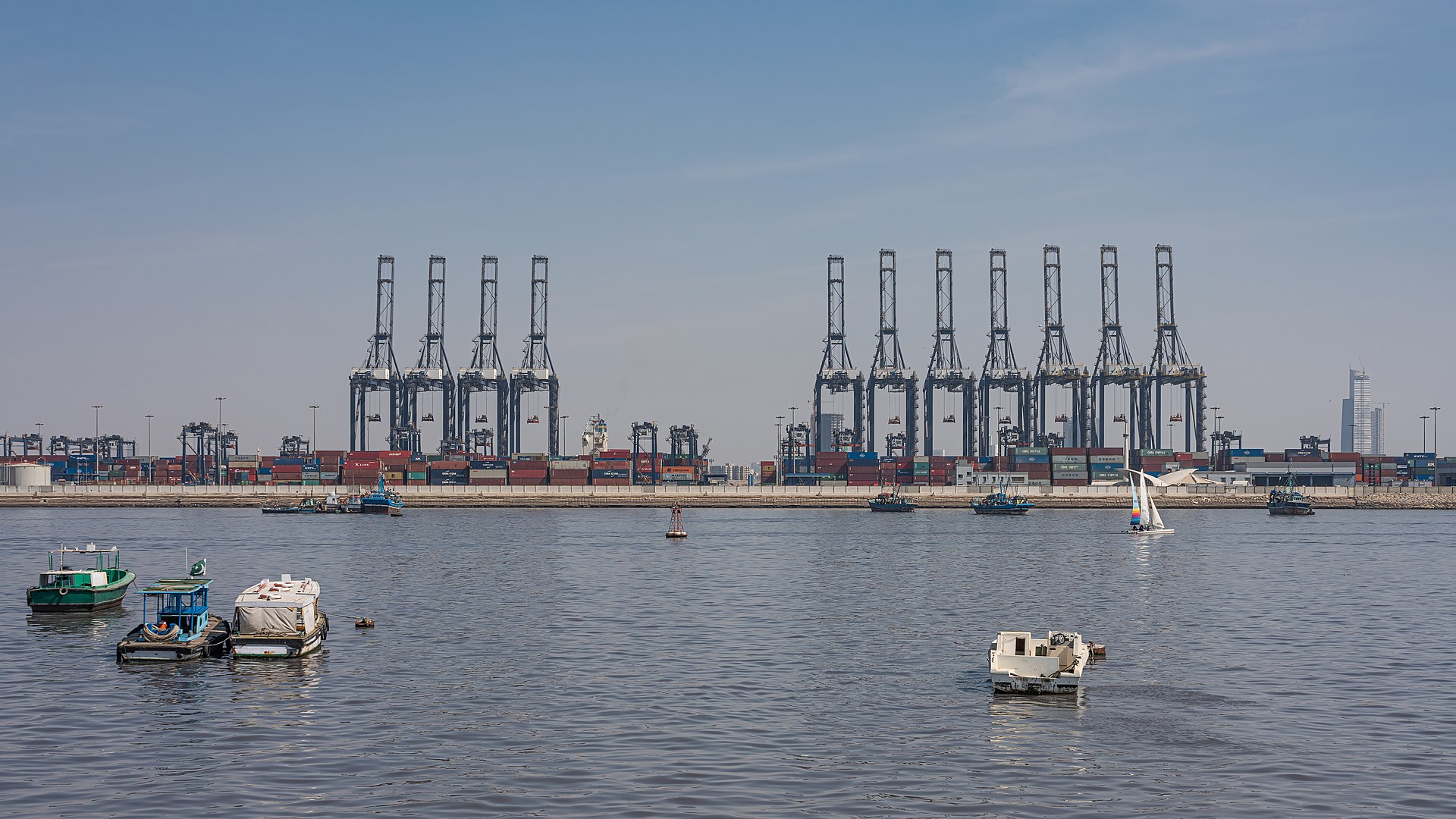 Major trade port in Pakistan