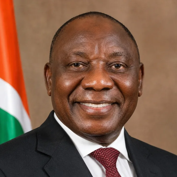 Official portrait of Cyril Ramaphosa