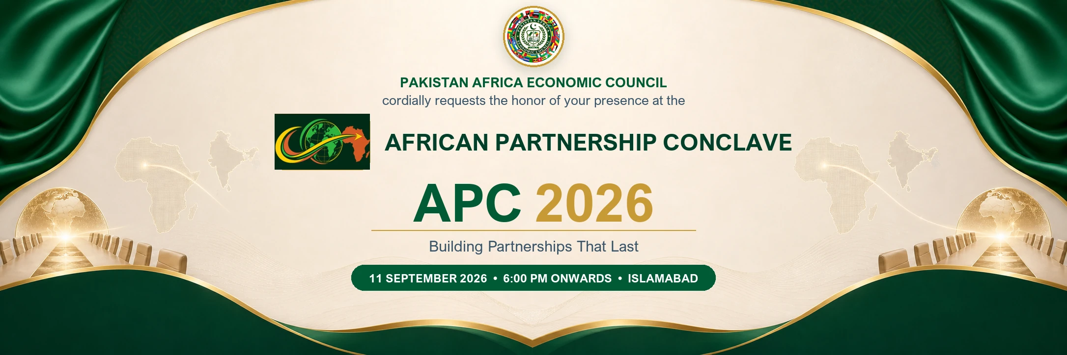 APC 2026 African Partnership Conclave, 11 September 2026 in Islamabad