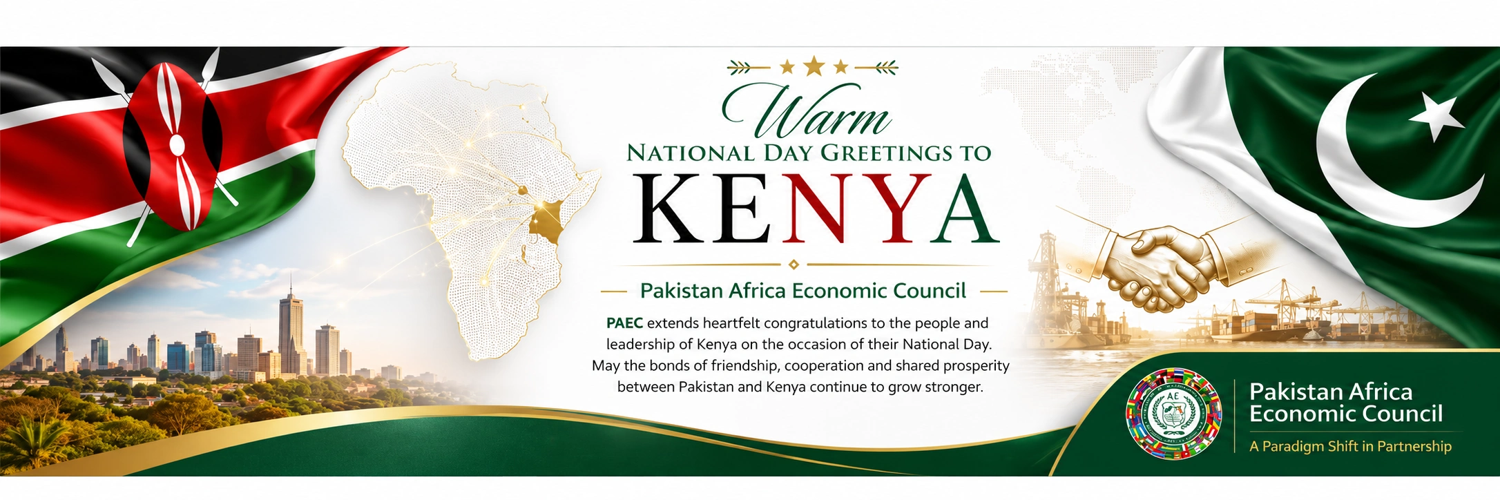 Warm National Day greetings to Kenya from Pakistan Africa Economic Council