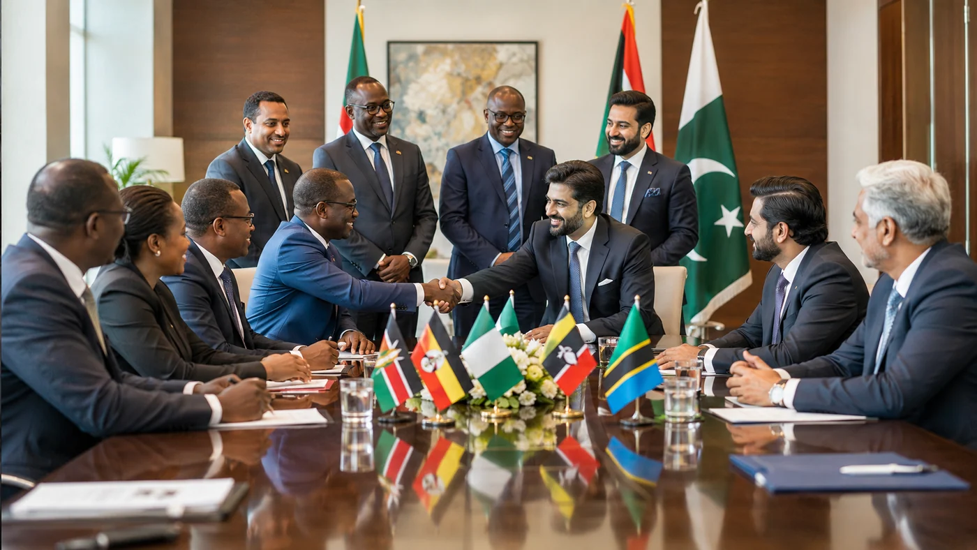 Pakistan and African delegates strengthening institutional cooperation