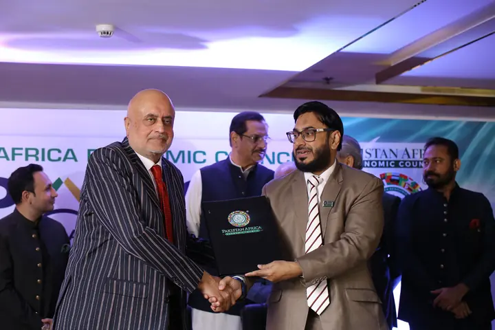 MOU Signed Mr. Saleem Ranjha (CEO RST) & Shaikh Rashid Alam (Secretary General PAC).