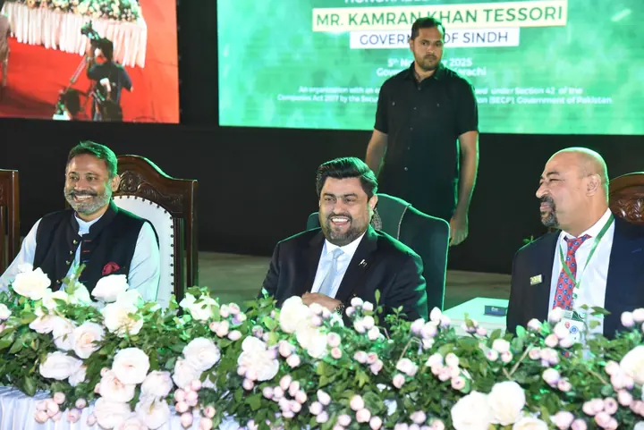 PAEC leadership seated on the ceremonial stage.